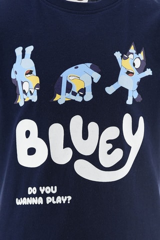 Camiseta y short Bluey - Azul marino