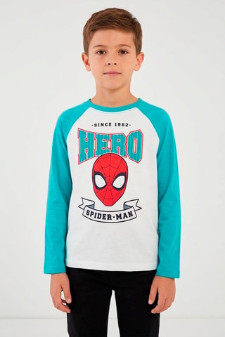 Camiseta Spider-Man Los Vengadores Marvel - Azul