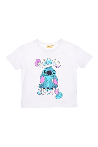 Camiseta Stitch Lilo y Stitch Disney - Blanco