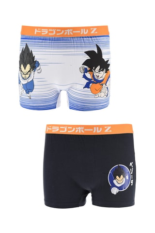 2 bóxers Son Goku y Vegeta Dragon Ball Z - Multicolor