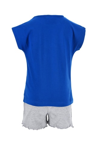 Camiseta y short Frozen Disney - Azul