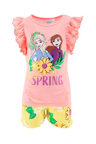 Camisetas y short Elsa y Anna Frozen Disney - Coral