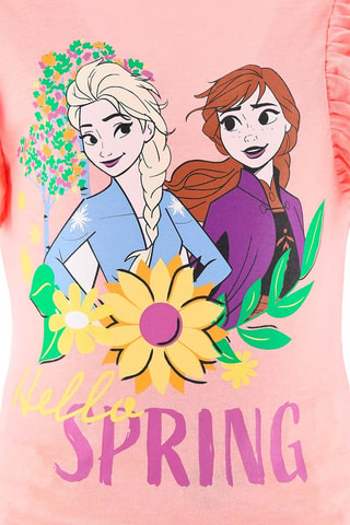 Camisetas y short Elsa y Anna Frozen Disney - Coral