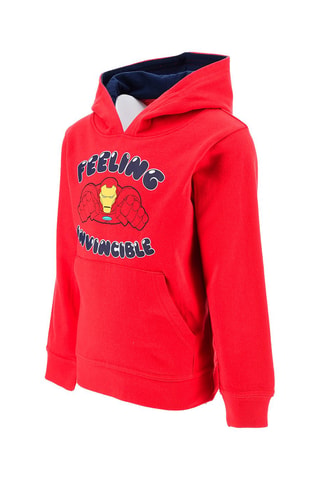 Sudadera con capucha Iron Man Los Vengadores Marvel - Rojo