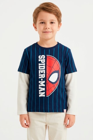 Camiseta Spider-Man Los Vengadores Marvel - Azul marino