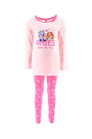 Pijama Everest y Skye La Patrulla Canina - Rosa