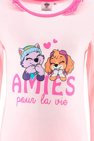 Pijama Everest y Skye La Patrulla Canina - Rosa