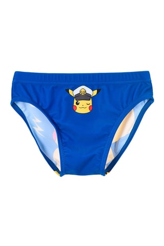 Braga de bikini Pikachu Pokémon - Azul marino