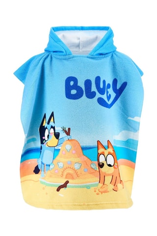 Capa de baño con capucha Bandit y Bingo Bluey - Multicolor