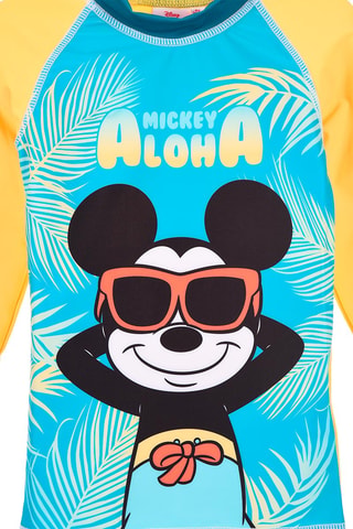 Camiseta de baño Mickey Disney - Amarillo