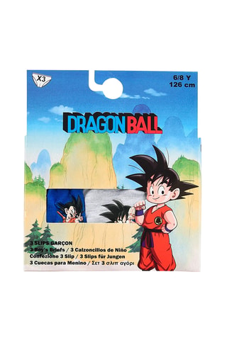 3 slips Son Goku Dragon Ball - Multicolor