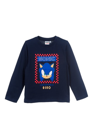 Camiseta Sonic - Azul marino