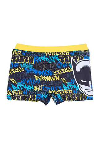 Bañador estilo bóxer Batman La Liga de la Justicia DC Comics - Amarillo