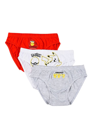 3 slips Pikachu Pokémon - Multicolor
