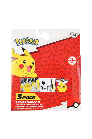 3 slips Pikachu Pokémon - Multicolor