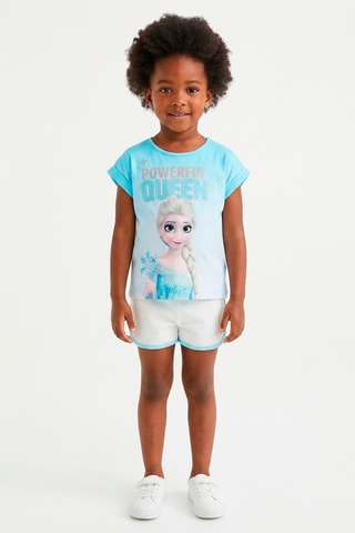 Camiseta Elsa Frozen Disney - Violeta