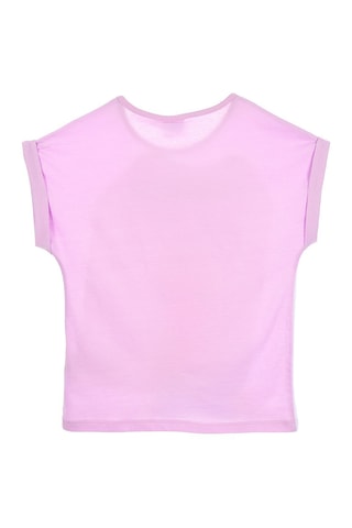 Camiseta Elsa Frozen Disney - Violeta