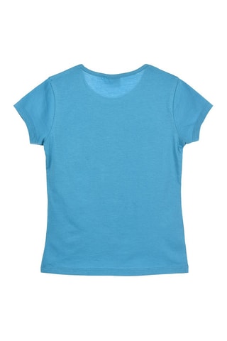 Camiseta Elsa y Anna Frozen Disney - Azul