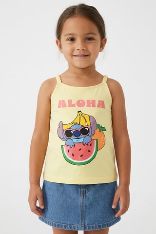Camiseta de tirantes Stitch Lilo y Stitch Disney - Rojo