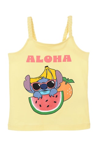 Camiseta de tirantes Stitch Lilo y Stitch Disney - Rojo