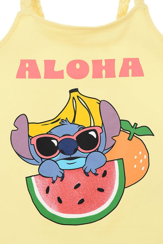 Camiseta de tirantes Stitch Lilo y Stitch Disney - Rojo