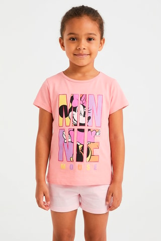 Camiseta Minnie Mouse Disney - Rosa