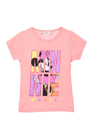 Camiseta Minnie Mouse Disney - Rosa