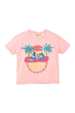 Camiseta Stitch Lilo y Stitch Disney - Rosa