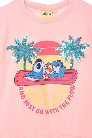 Camiseta Stitch Lilo y Stitch Disney - Rosa