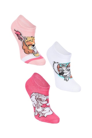 3 pares de calcetines La Patrulla Canina - Multicolor