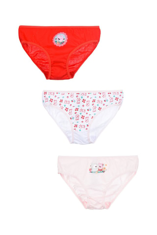 3 bragas Peppa Pig - Multicolor