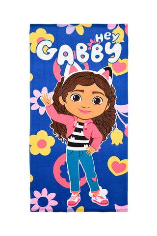 Toalla de playa La casa de muñecas de Gabby - Violeta