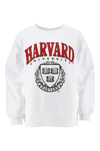 Sudadera Harvard University - Blanco