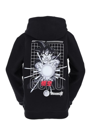 Sudadera con capucha Son Goku Dragon Ball Z - Negro