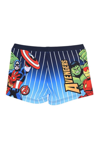 Bañador estilo bóxer dip-dye Los Vengadores Marvel - Azul
