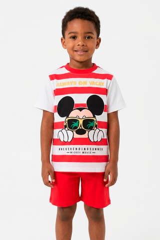 Pijama Mickey Disney - Rojo