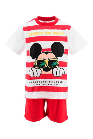 Pijama Mickey Disney - Rojo