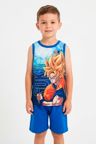 Pijama Son Goku Dragon Ball Super - Azul