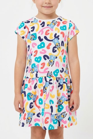 Vestido Bluey - Blanco