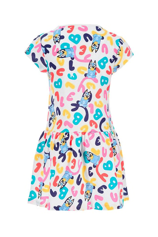 Vestido Bluey - Blanco