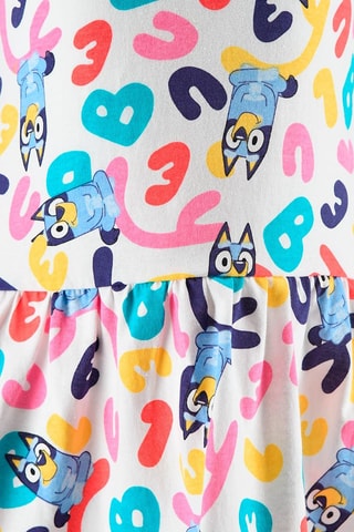 Vestido Bluey - Blanco