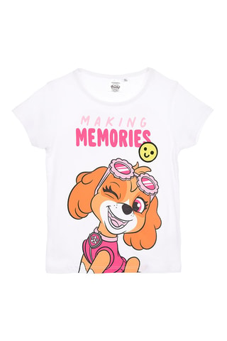 Camiseta Skye La Patrulla Canina - Blanco