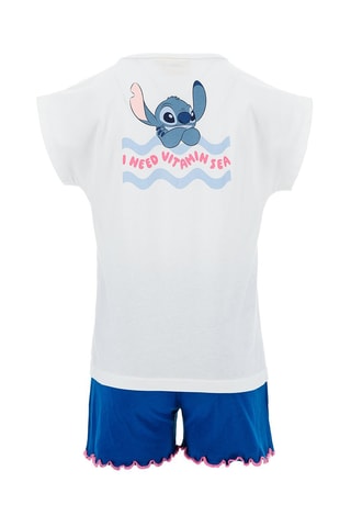 Camiseta y short Lilo y Stitch Disney - Blanco