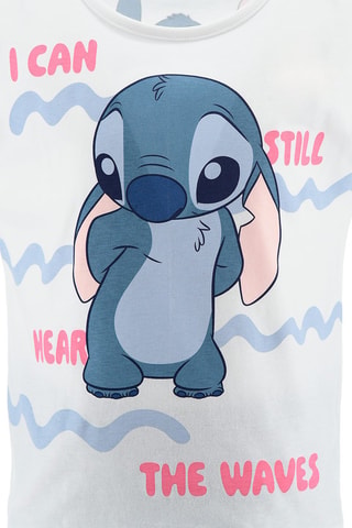 Camiseta y short Lilo y Stitch Disney - Blanco