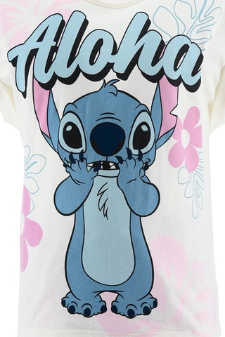 Camiseta y short Lilo y Stitch Disney - Crudo