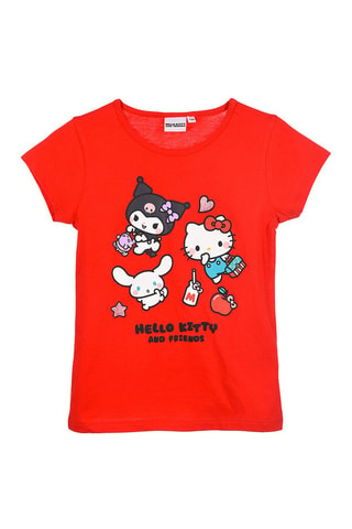 Camiseta Hello Kitty Sanrio - Rojo