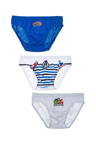 3 slips Los Vengadores Marvel - Multicolor