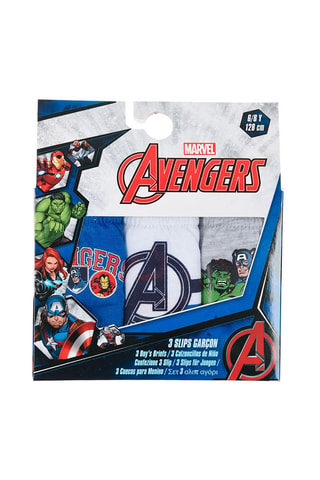 3 slips Los Vengadores Marvel - Multicolor