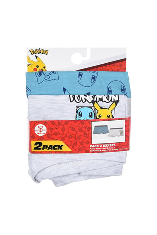 2 bóxers Pokemon - Multicolor