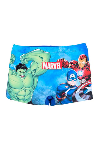 Bañador estilo bóxer Los Vengadores Marvel - Azul
